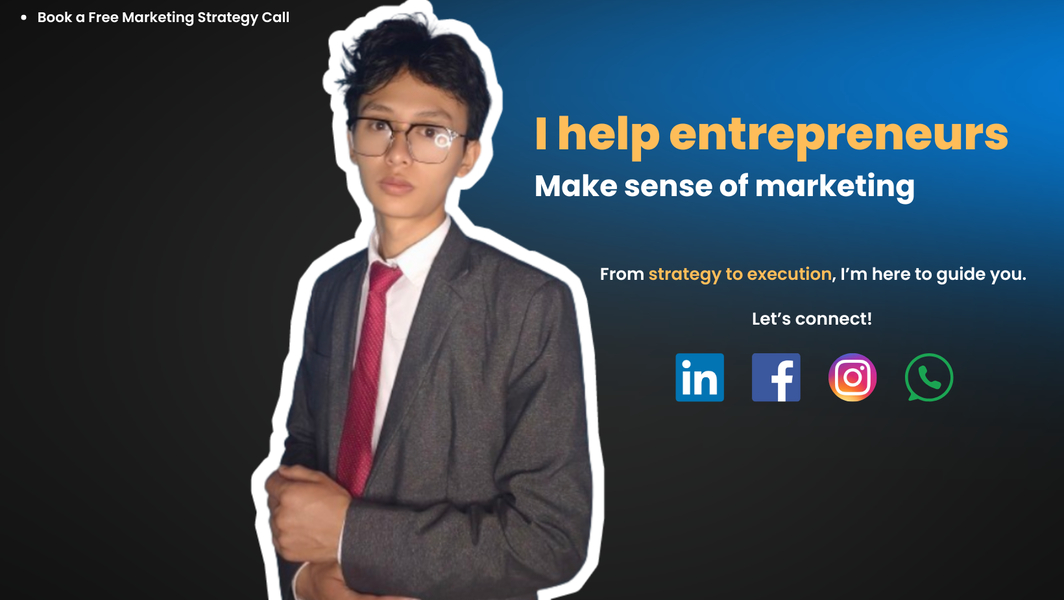 Cover photo of Aaditya Rai - Digital Marketing strategist